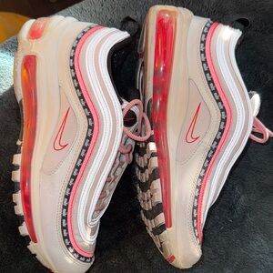 Nike Air Max 97 with Red and White Accents